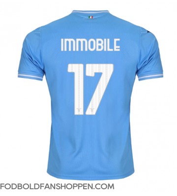 Lazio Ciro Immobile #17 Hjemmebanetrøje 2023-24 Kortærmet